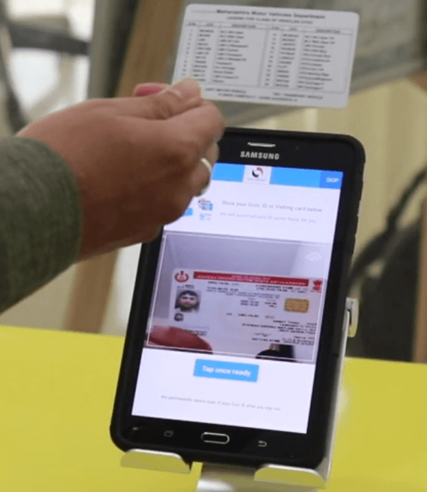 Card Scanning Image